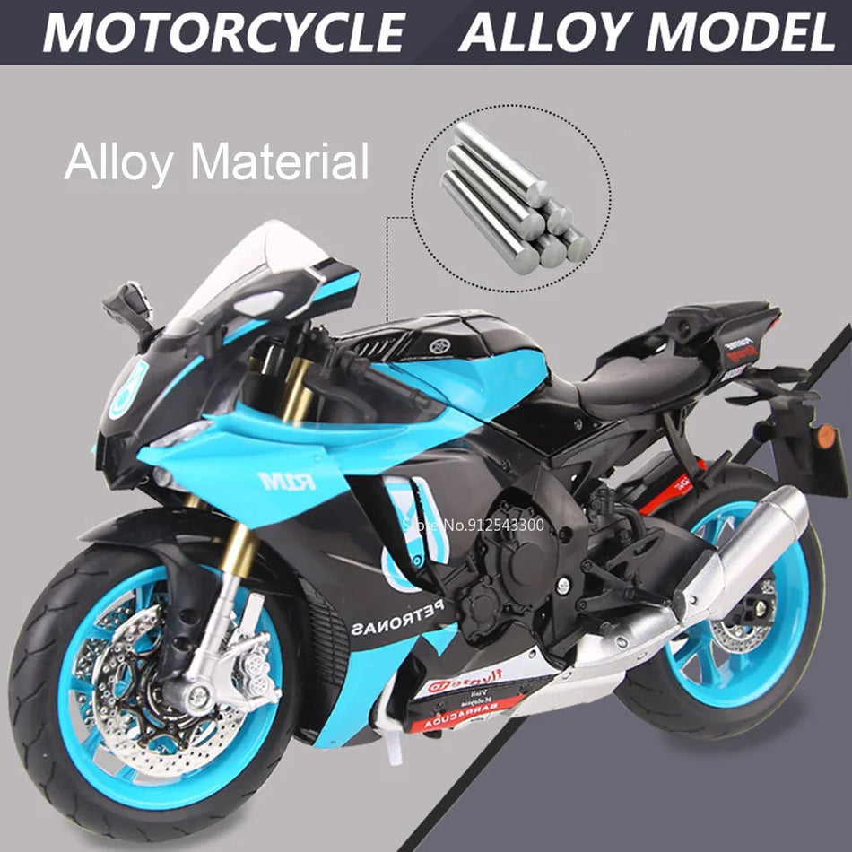 Diecast model motocikla z aluminijasto konstrukcijo za Suzuki GSX-1000R