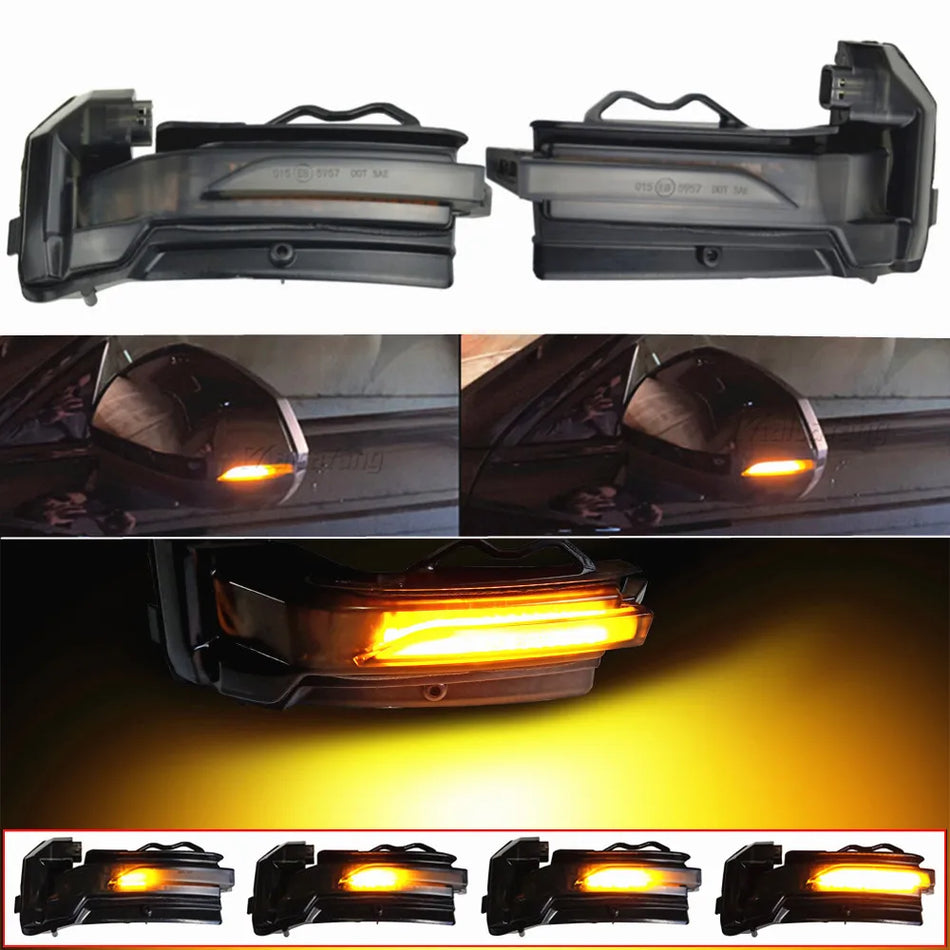 Dynamické LED smerovky pre Audi Q2 Q3 bočné zrkadlo