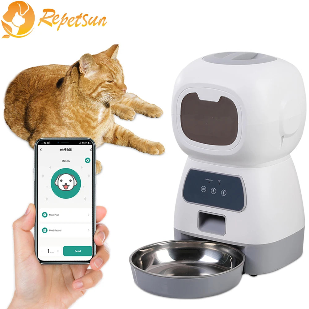 WiFi Smart Pet Feeder 3.5L