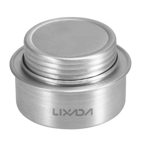 Portable Mini Alcohol Stove for Camping and Hiking Silver
