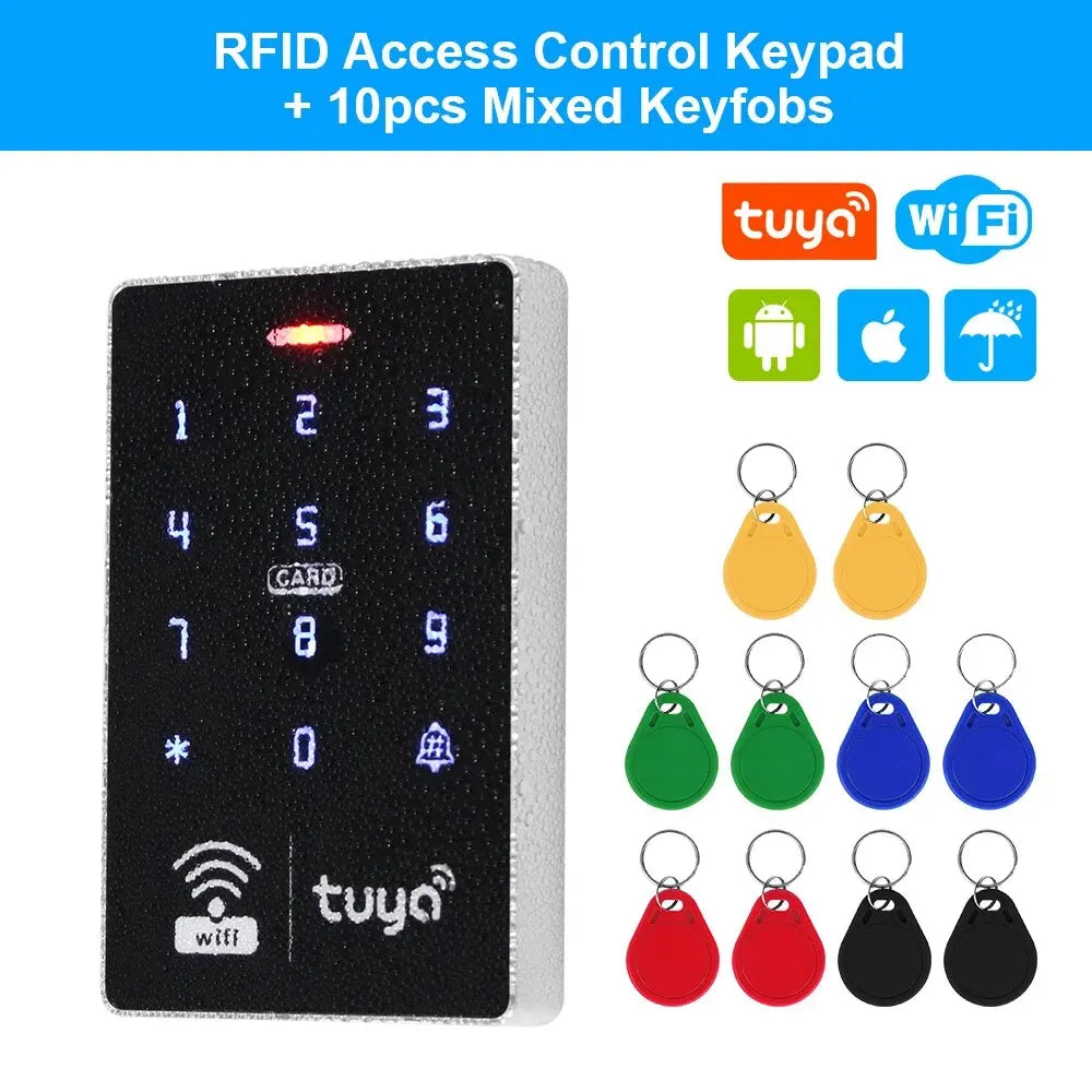 5YOA S10W Tuya Access Control Door Lock &ndash; IP68 Waterproof S10W 10keyic