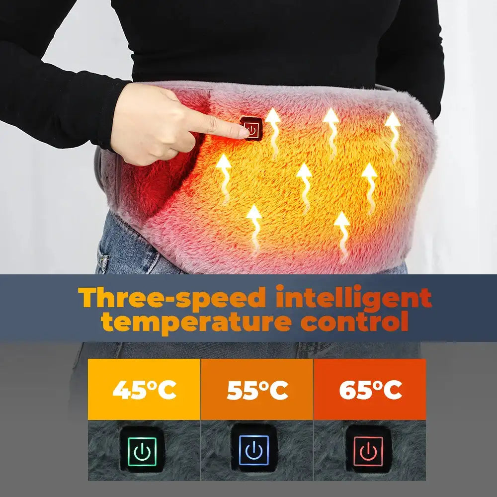 Uterus Warming Belt Heating Pad USB Warmer 45 55 65C