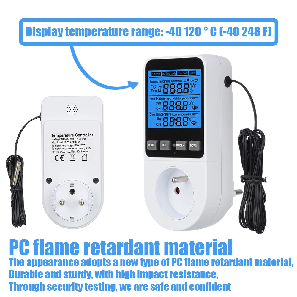 16A 230V Temperature Controller &ndash; Ultra Accurate Timing