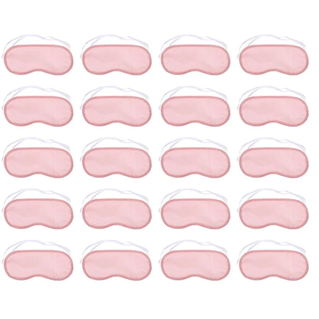 20Pcs Disposable Eye Mask Blindfolds Silk &ndash; Soft Silk