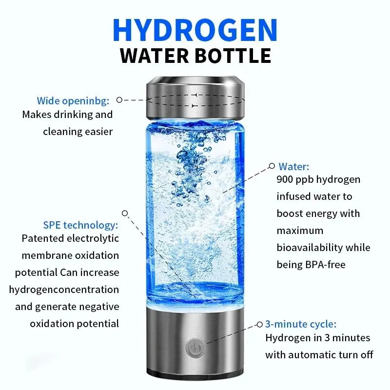 BALASHOV Portable Hydrogen Water Generator &ndash; Enhances Cellular Health