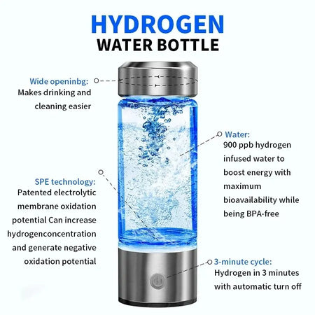 BALASHOV Portable Hydrogen Water Generator &ndash; Enhances Cellular Health