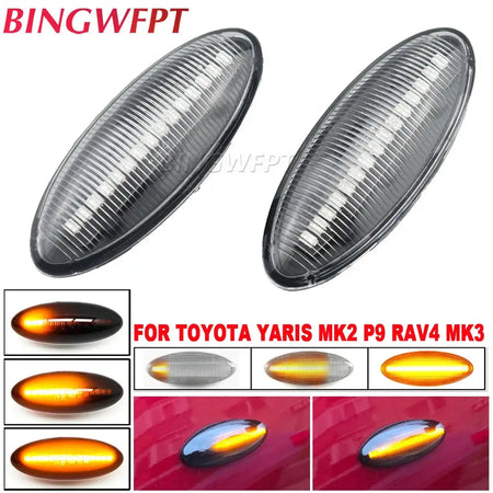 LED Turn Signal Light Dynamic Side Marker Fender Sequential Lamp For Toyota Yaris Vitz XP90 RAV4 XA30 MK3 Auris E150 Corolla by InterCyprus Trading Ltd