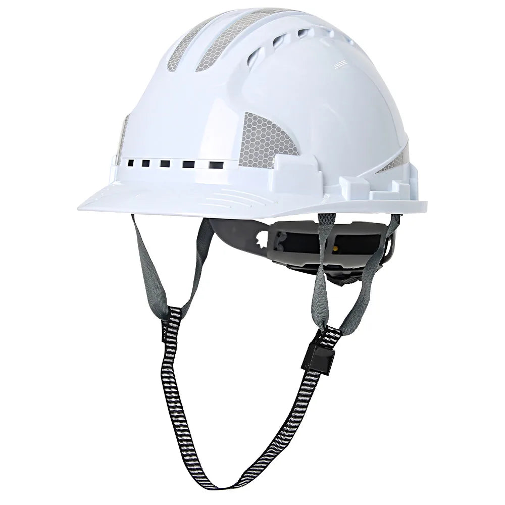 AQM6602WH3 - Breathable Reflective Safety Helmet for Work
