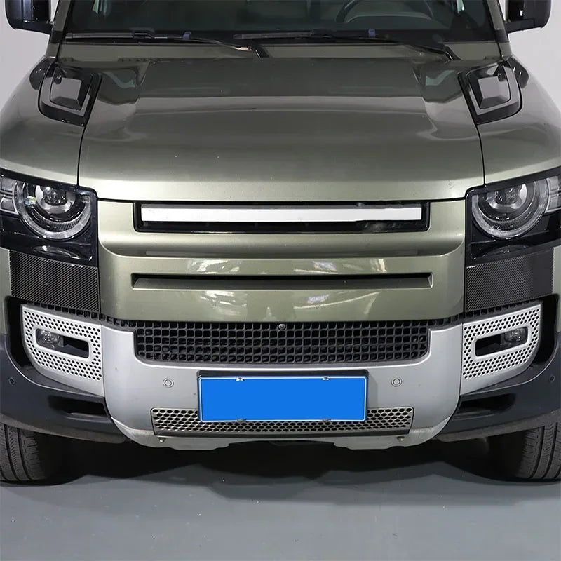 2Pcs Nálepky na Rám z Uhlíkových Vlákien pre Defender 110 2020 2024