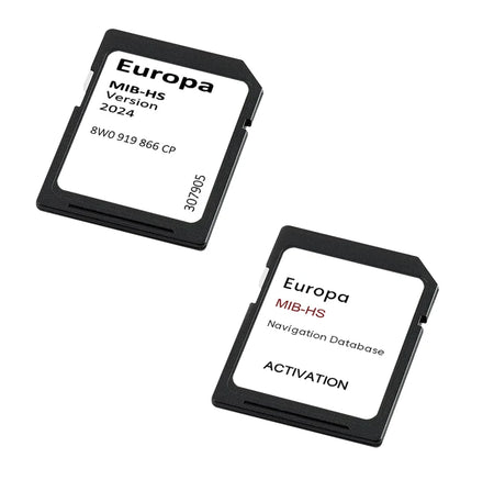 SD Navigation Card 8W0919866CP &ndash; 2024 EU UK Maps Upgrade