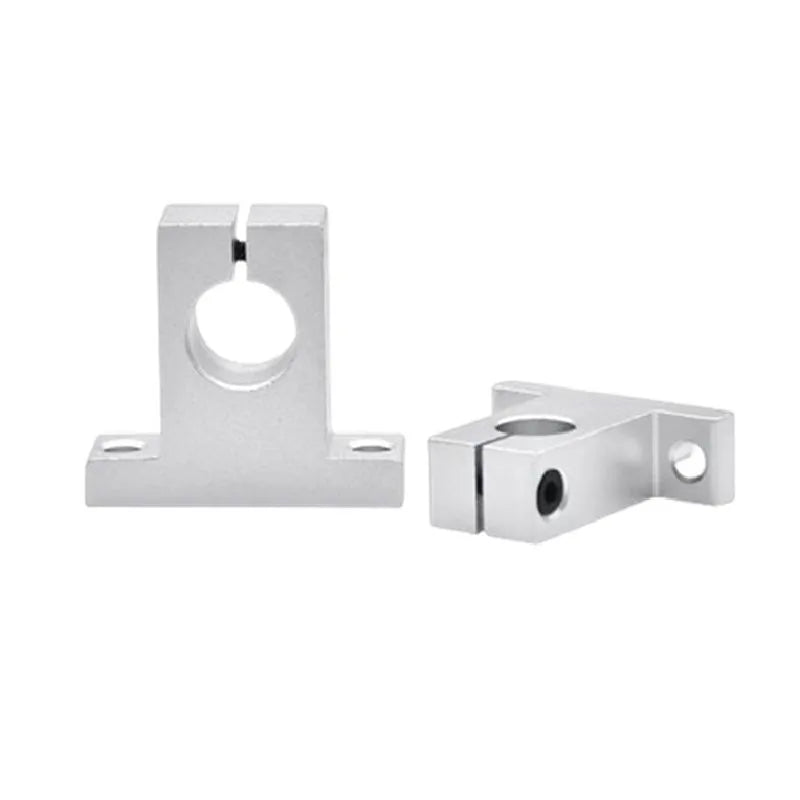 Aluminium Linear Motion Rail Clamping Rod Support Bracket 8-60mm