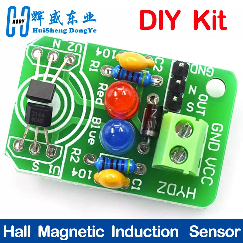 Hall Magnetic Induction Sensor &ndash; Accurate North and South Pole Detection Default Title