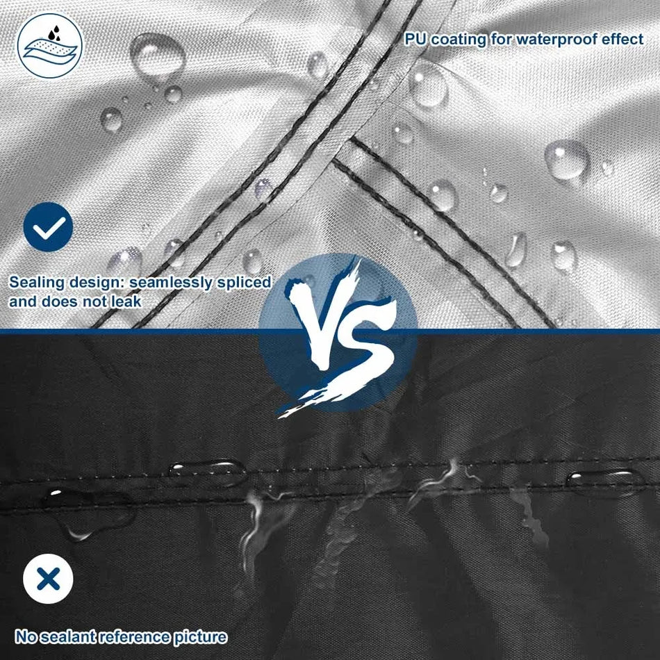 Toptrek 210D Oxford Κάλυμμα Μοτοσυκλέτας Αδιάβροχο Ανθεκτικό στην UV Όλες οι Εποχές