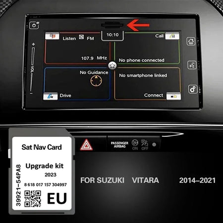 Suzuki VITARA 2014 2021 SD Map Card &ndash; France Spain
