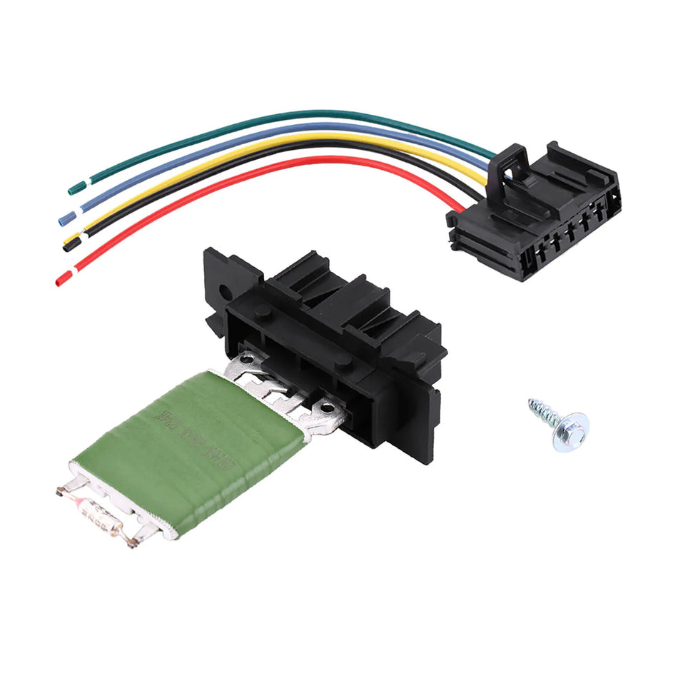 Fiat Grande Punto Qubo Heater Blower Resistor with Wiring Repair Harness