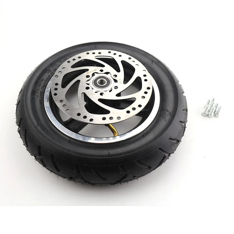 10 Inch Electric Scooter Wheels with Disc Brake - 10X2.50 Hollow Tyre Set wheel and disc brake / CHINA