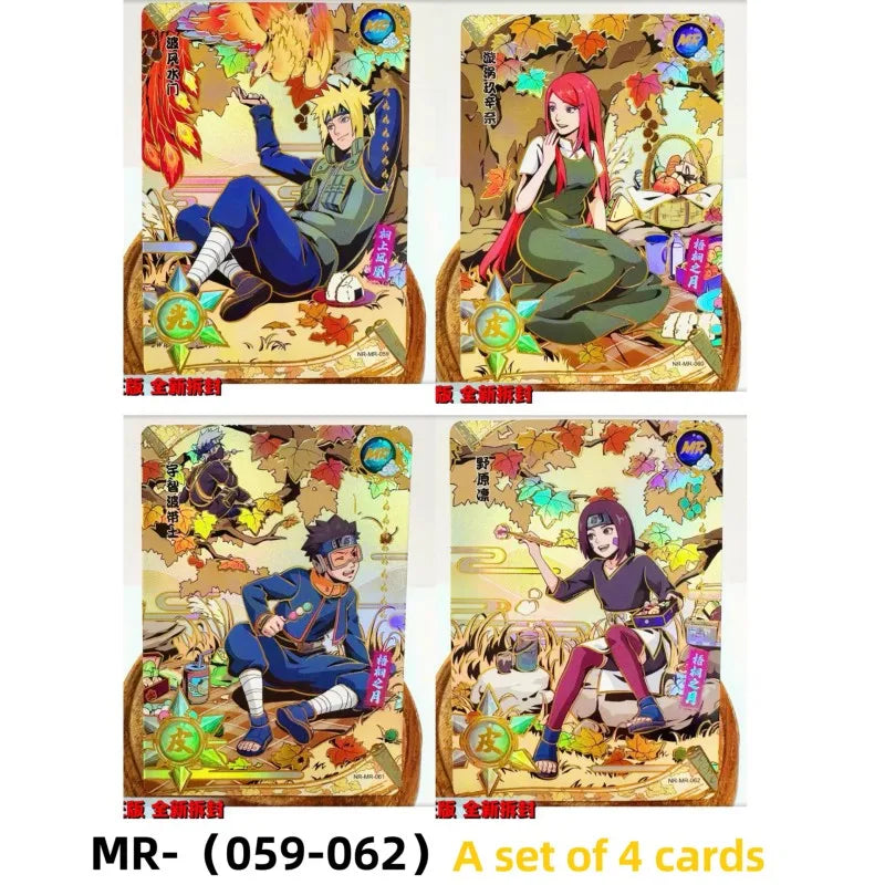 Kayou MR Card 51~62 Series Naruto Flash Cards &ndash; Collectible MR 59-62