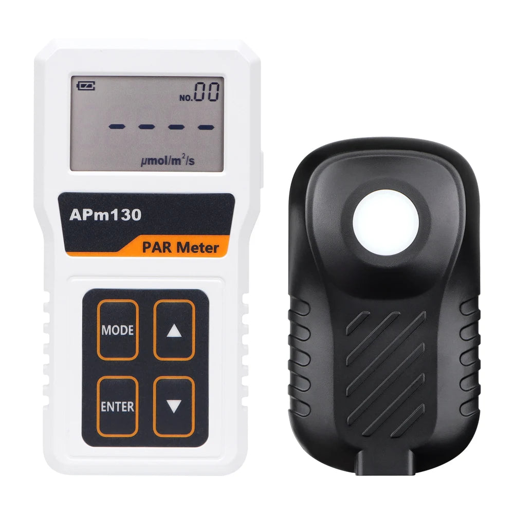 APM130 LCD Digital PAR Meter &ndash; Handheld PPFD Detector APM130
