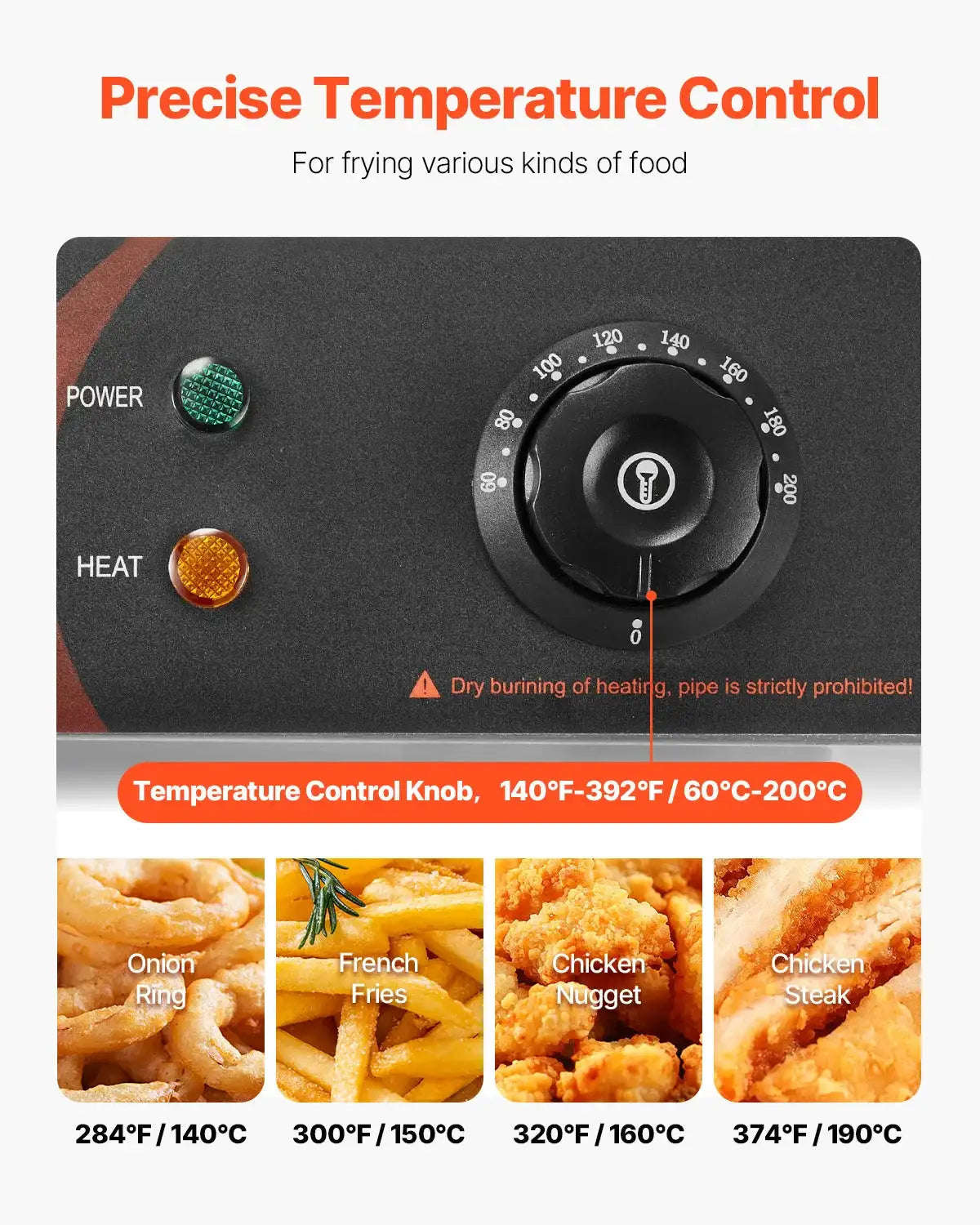 12L Dual Tank Electric Deep Fryer With Dual Basket And Lid