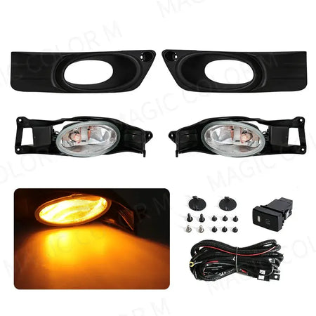 For Honda Fit / Jazz Shuttle 2011 2012 2013 2014 2015 2016 Fog Light Halogen Car Front Bumper Lamp Daytime Running Light DRL 12V by InterCyprus Trading Ltd