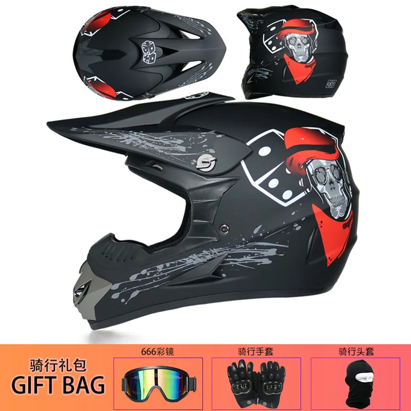 ORZ Off-Road Motorcycle Full Face Helmet &ndash; All Weather Guard