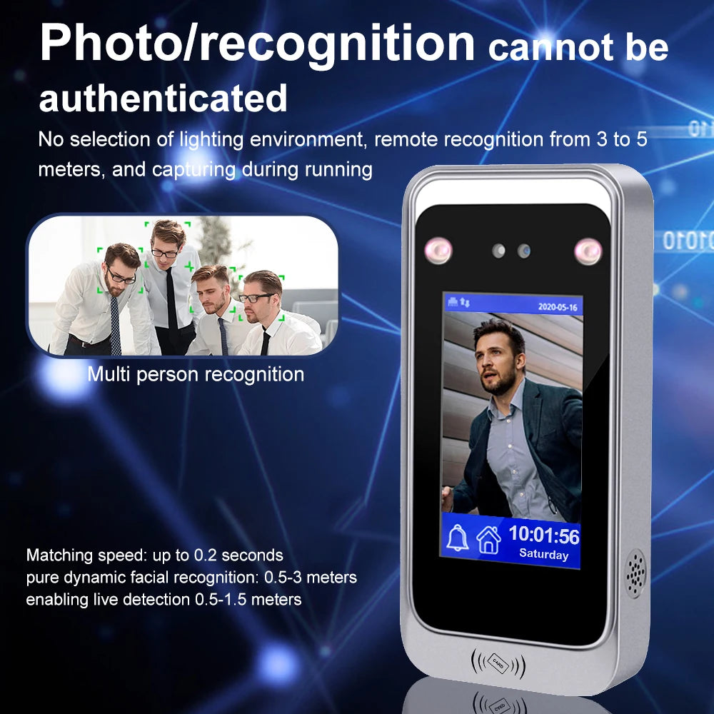S500CD &ndash; Dynamic Facial Recognition Time Attendance System