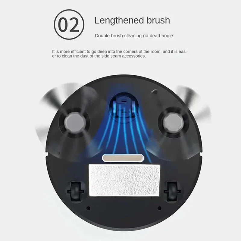 Smart Sweeping Robot Vacuum 3 In 1 - Pet Hair Power