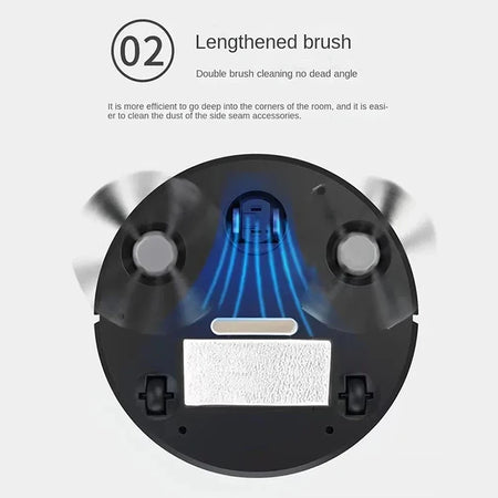 Smart Sweeping Robot Vacuum 3 In 1 - Pet Hair Power