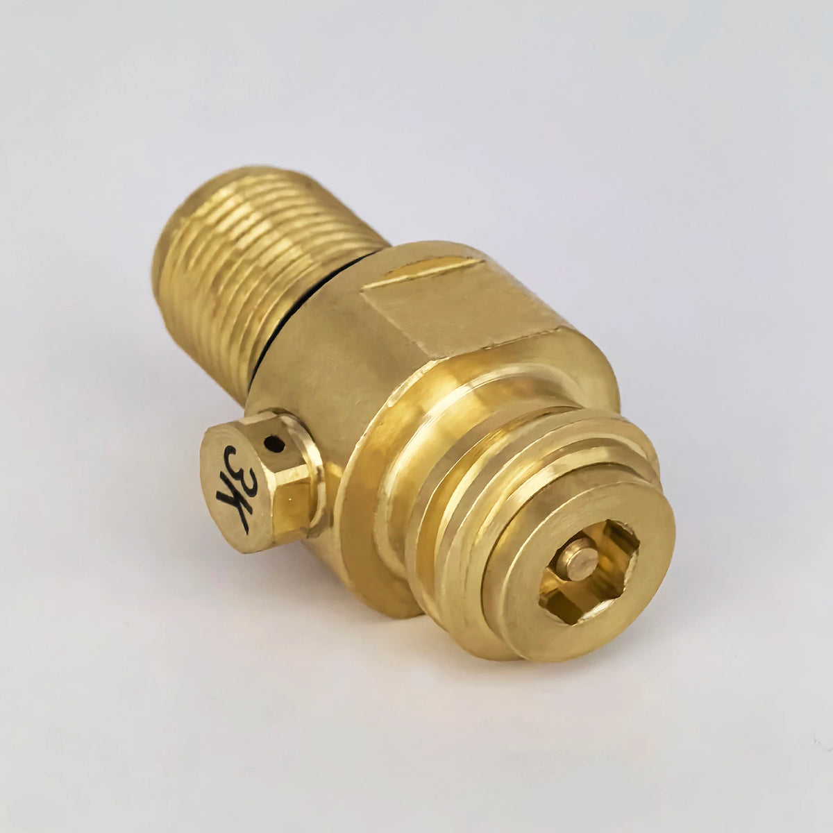 M18x1.5 TR21-4 Soda CO2 Valve Adapter &ndash; ON OFF Valve