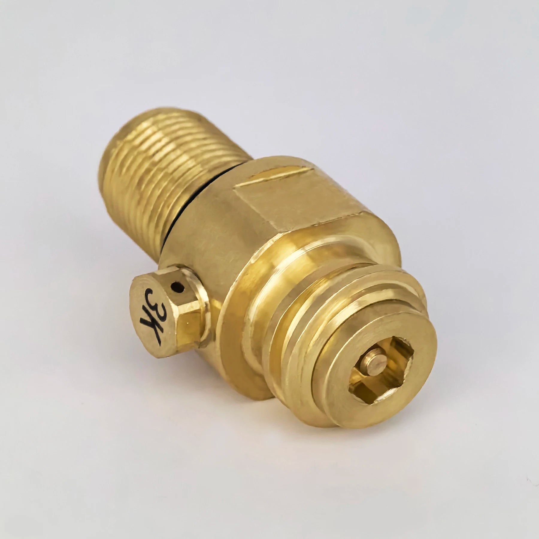 M18x1.5 TR21-4 Soda CO2 Valve Adapter &ndash; ON OFF Valve