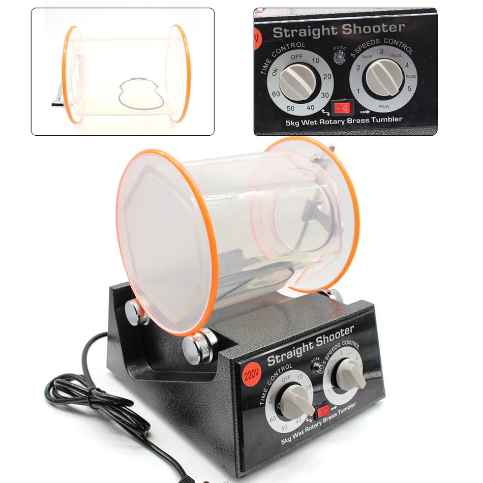 Fem hastigheder polermaskine 220V 150W slibning og polering maskine