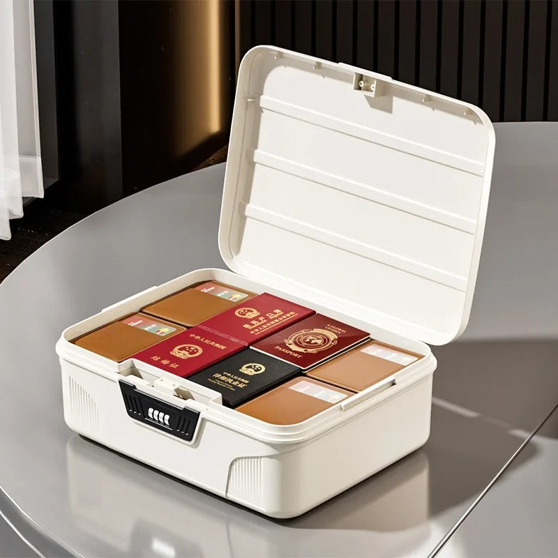 Four Digit Password Lock Safe Box &ndash; Travel Organizer
