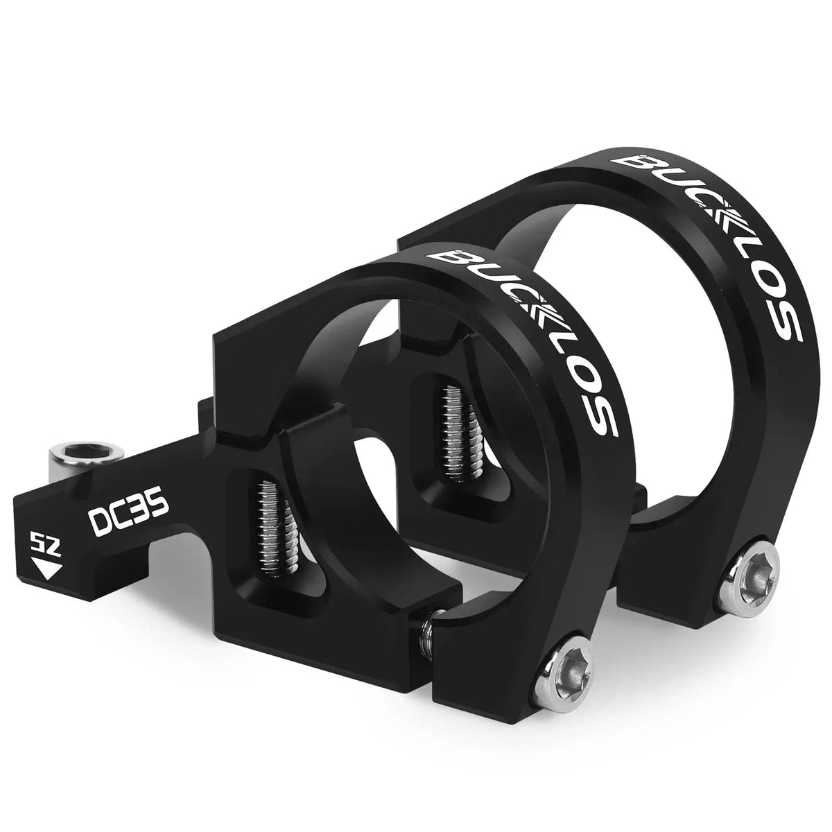 BUCKLOS Downhill Bike Stem Ultralight Bicycle Direct Mount Stem Aluminum Alloy AM FR DH MTB Power Double Shoulder Fork Table by InterCyprus Trading Ltd