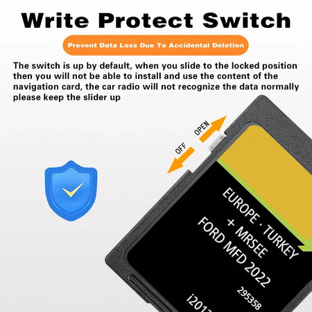 Ford Tourneo Connect Sat Nav SD Card &ndash; 8GB High Speed