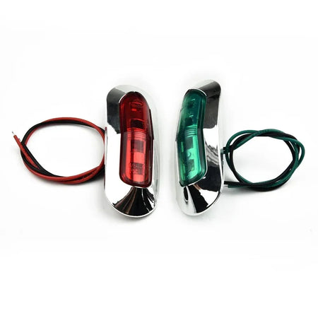 Dual Colour LED Boat Navigation Lights - Waterproof Signal Lamps