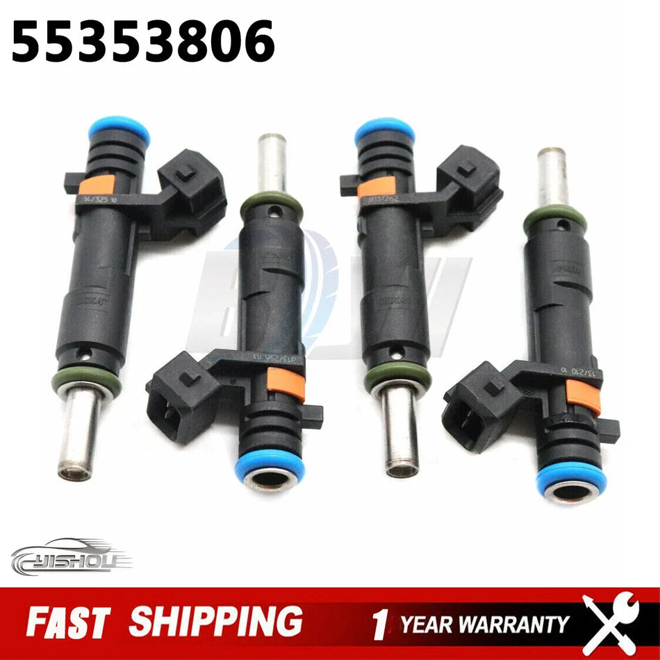 Auton polttoaineen suuttimet, 4 kpl Opel Astra H Insignia Zafira