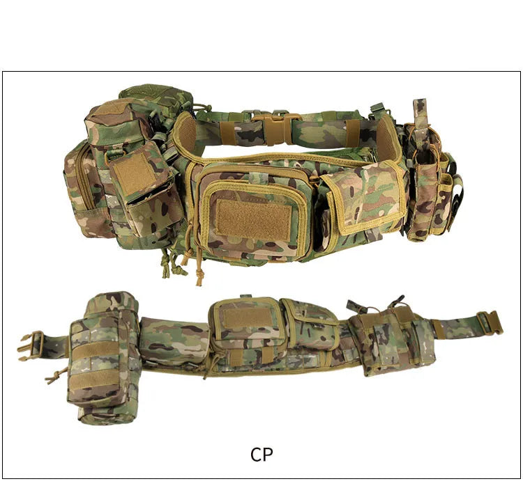 Yakeda Tactical Waist Bag &ndash; Ultra Lightweight Comfort CP / CHINA