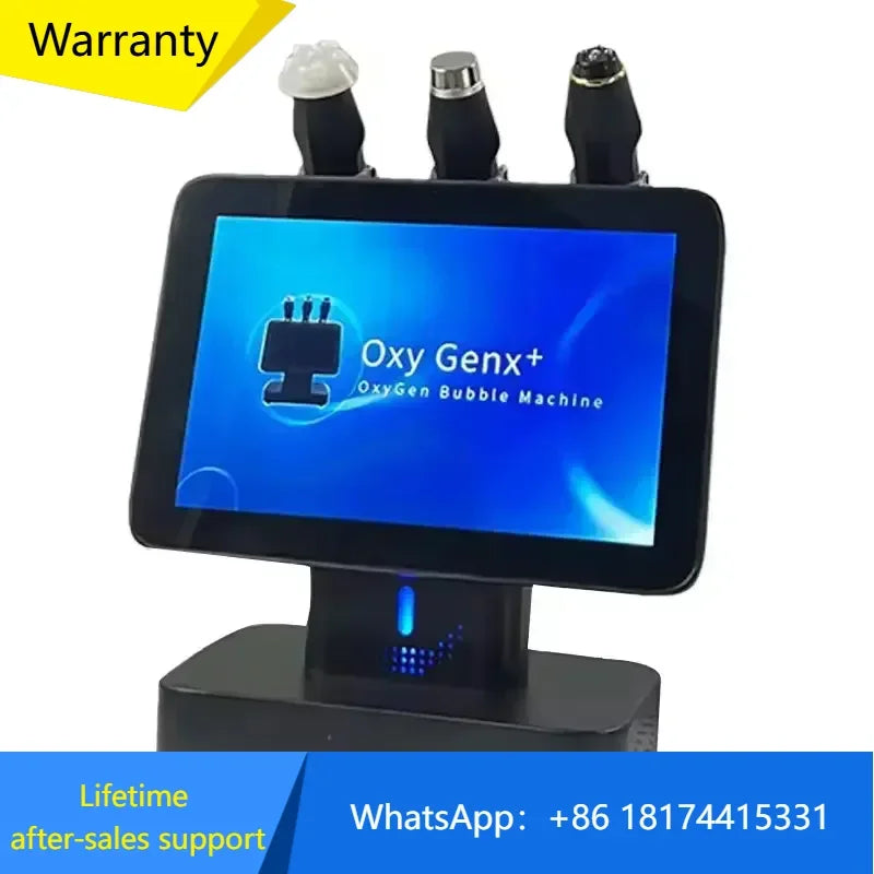 Máquina Facial de Oxigenación con Burbujas de CO2 y Cápsulas Recargables