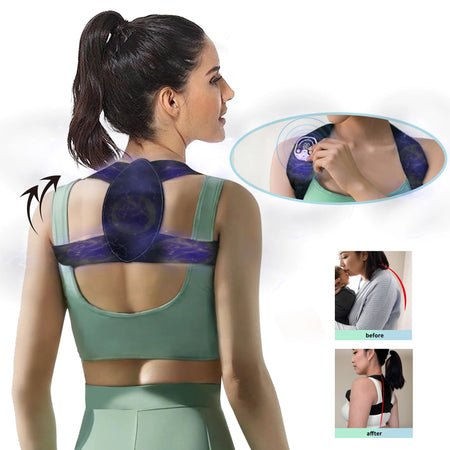 Microcurrent Posture Device For Back Massage - Back Relief