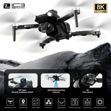 NEW Original Z103 Drone - 8K HD GPS Aerial Camera Pro