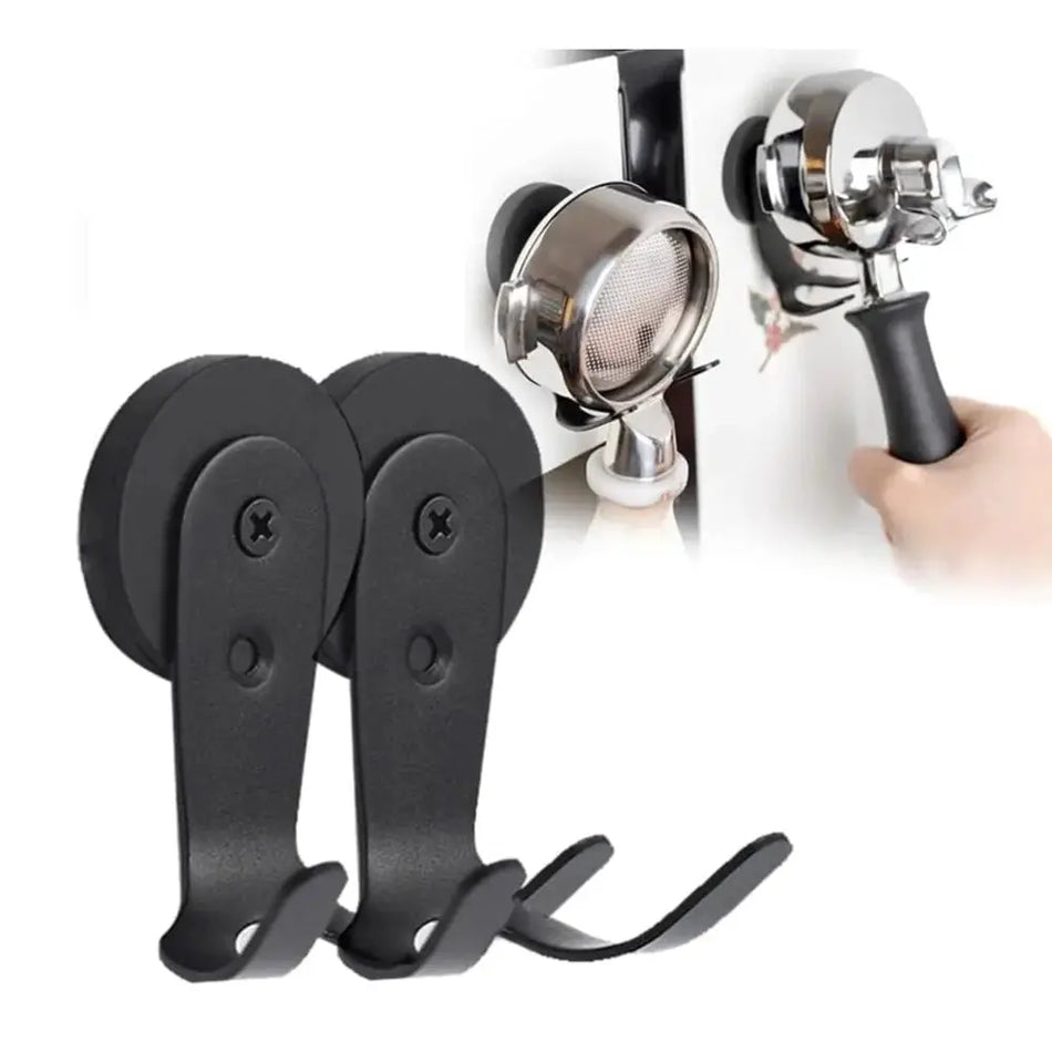 Magnetic Hooks for Breville and Ninja ES601 Coffee Machines, Coffee Handle Storage Rack, 1pc/2pc by InterCyprus Trading Ltd