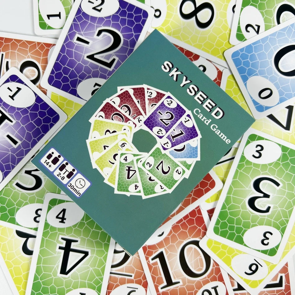 Gioco di Carte Skyseed 150 Carte da Gioco Gioco da Tavolo Esplorazione