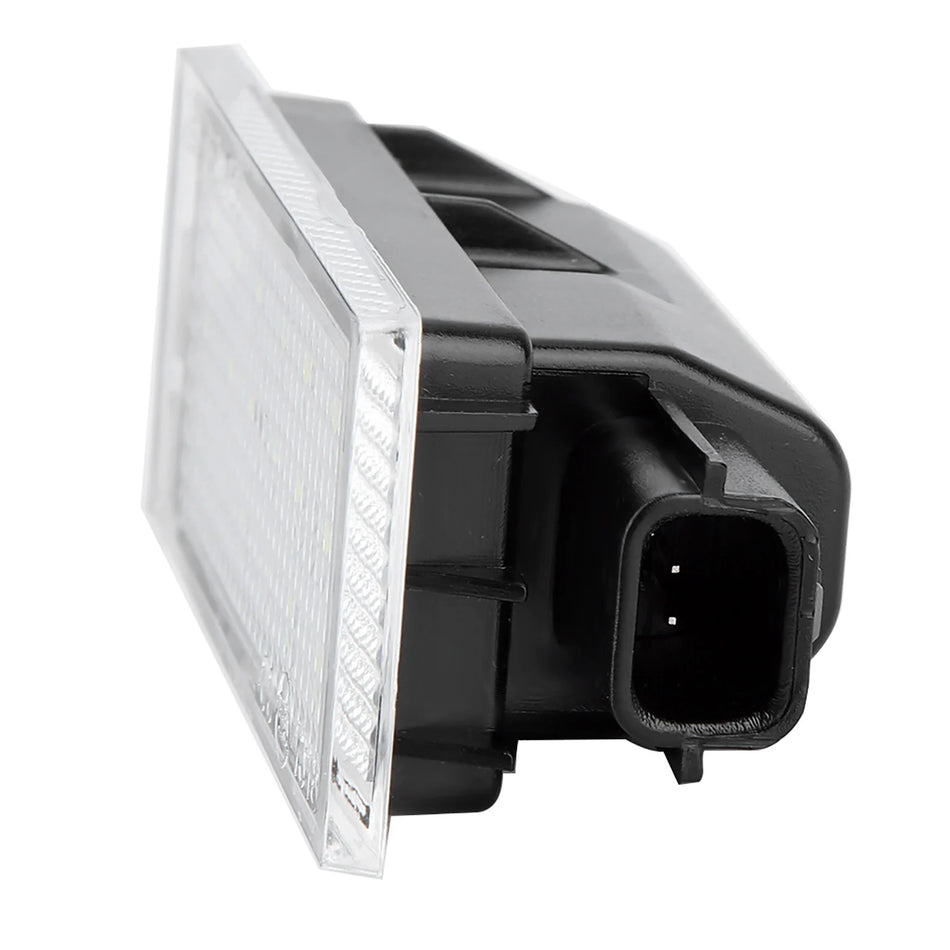 LED License Plate Lights For Renault Twingo Clio Megane Lagane, 18 LED, 3W Module