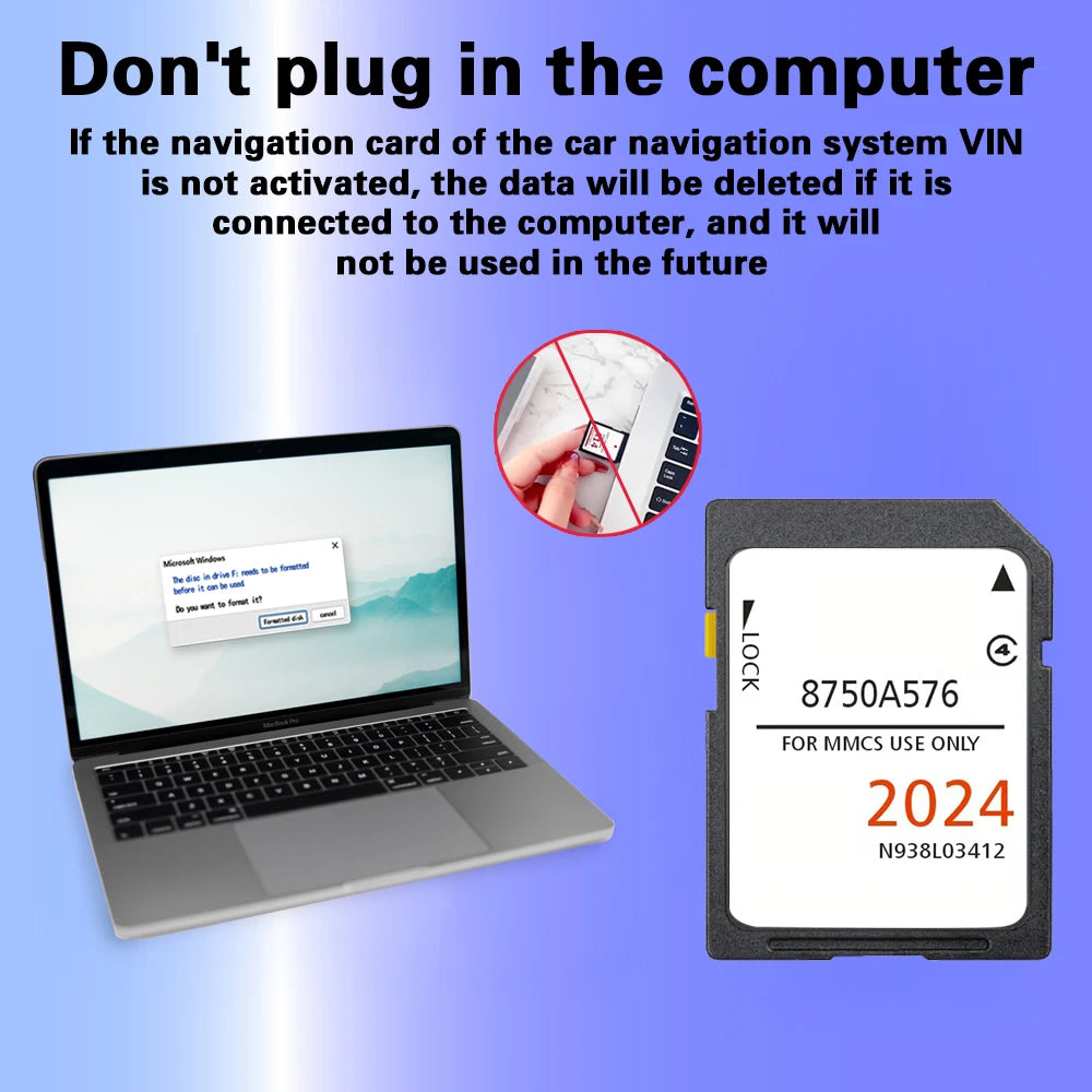 Version 2024 UK Europe Maps SD Card MMCS &ndash; Updated Maps