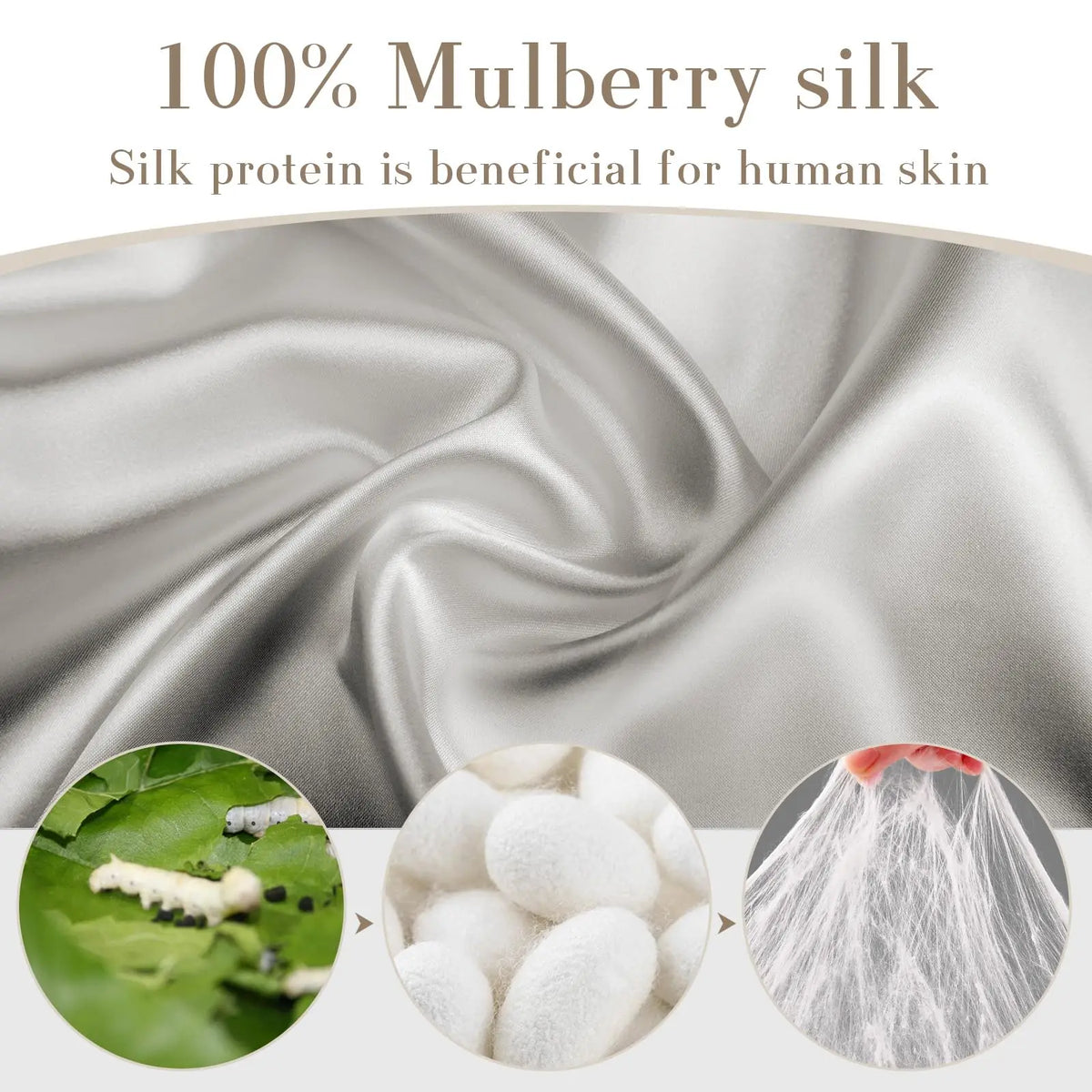 100 Percent Mulberry Silk Sleep Mask &ndash; Adjustable Band