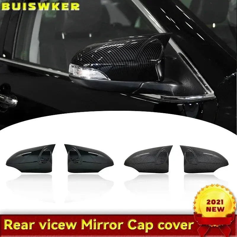 2pcs Mirror Covers Left Right Side Rearview Mirror Cover Cap For Toyota Camry 2011-2017 by InterCyprus Trading Ltd