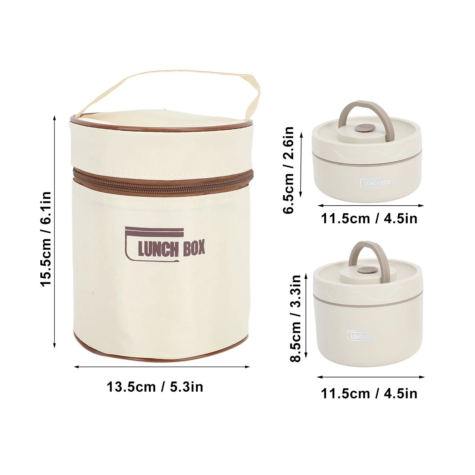 Thermal Lunch Box 304 Stainless Steel &ndash; Keeps Food Fresh