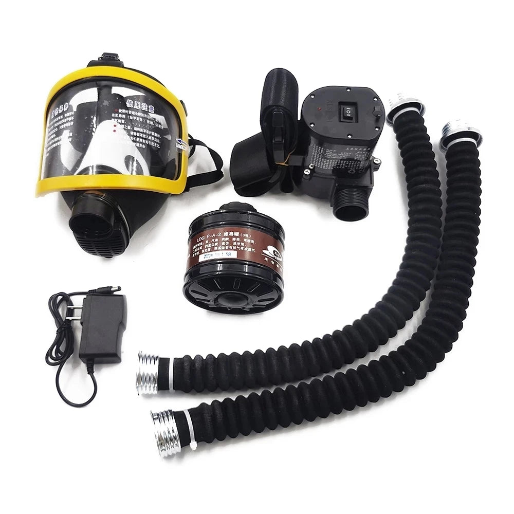 Electric Full Face Mask Electric Pump &ndash; Low Weight Design