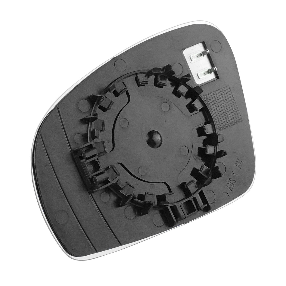 Огледало за Skoda Fabia MK II 2007-2014 отопляемо конвексно дясно стъкло за директна замяна