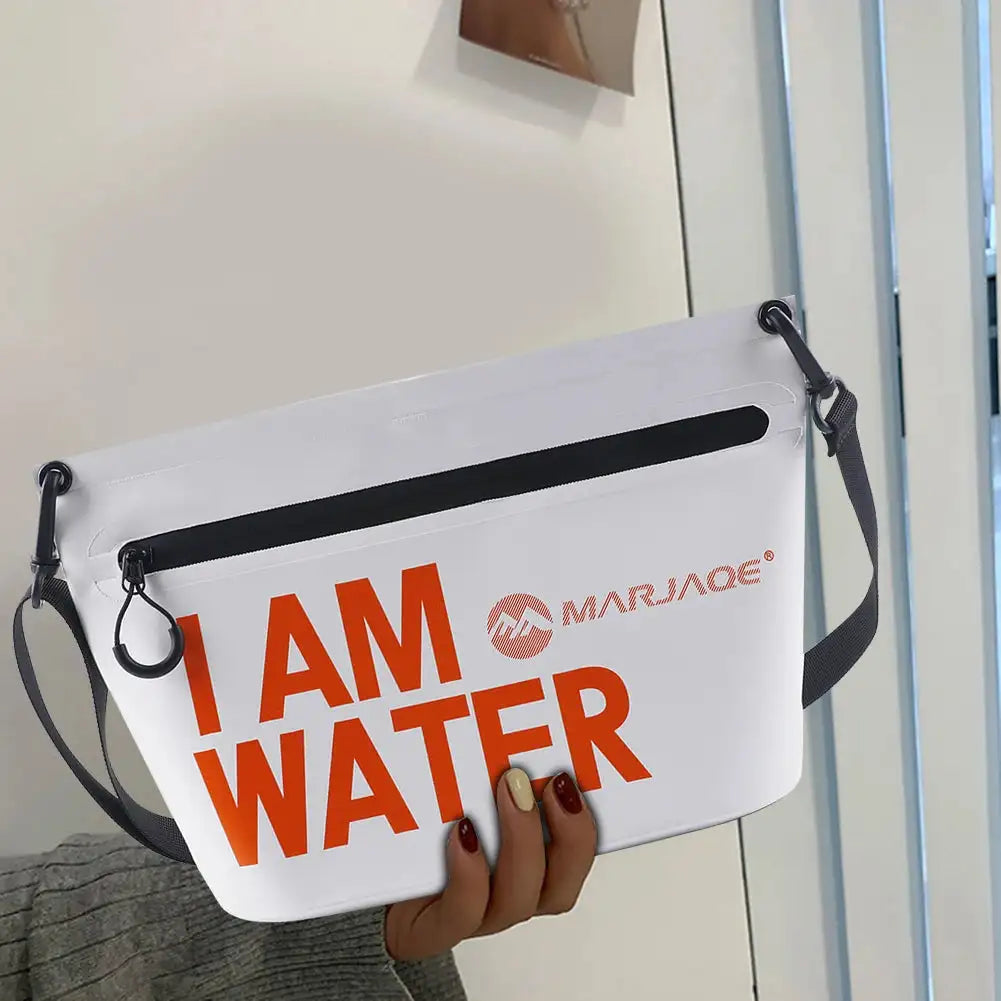 Waterproof PVC Phone Bag With Zipper Shoulder Pack Travel